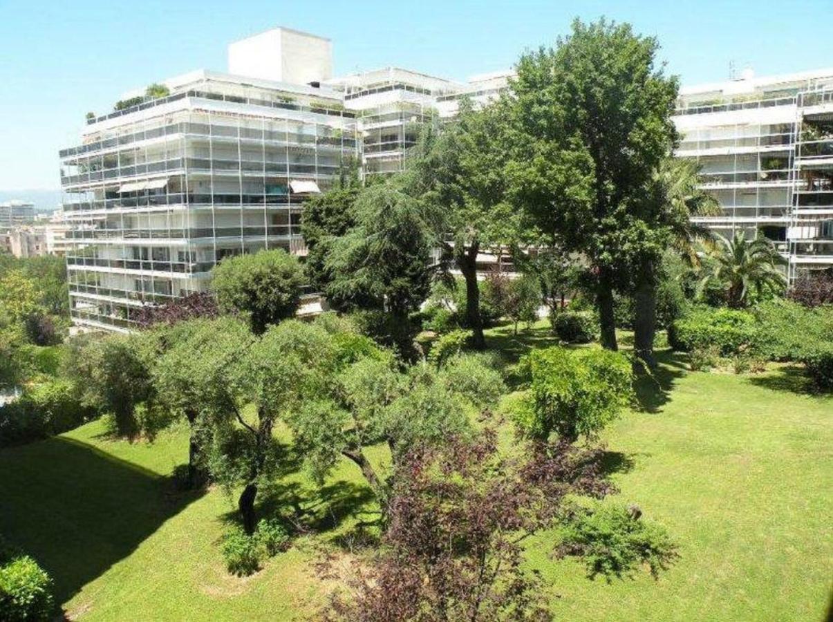 Sunny And Cosy Sea View Studio Antibes Bagian luar foto